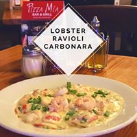 lobster ravioli carbonara pasta